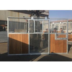 China Fabricated Pre Built Horse Stall Fronts High Strength Structural Steel Frame supplier