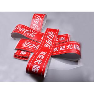 China Print custom high quality PVC vinyl indoor outdoor brand Advertising sticker supplier