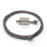 Self Locking Brass Cable Gripper Hanger Signage Cable Hanging Systems