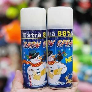 China Tinplate Can TUV Resin 250ml Perfumed Snow Spray For Party supplier