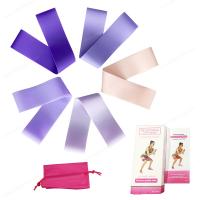 China Home Exercise Length 600mm Natural Latex Yoga Elastic Bands Oem Color And Package on sale