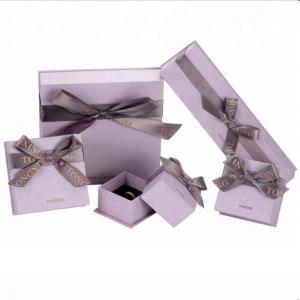 Handmade Printed Jewelry Paper Box Jewellery Packing Box With Sleeves