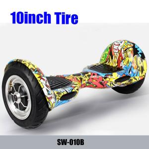 10inch ground-grip inflatable big tire hover board self balancing board scooter smart