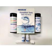 China Drinking Water Quality Test Kit Aquarium Pond Fish Tank 7 In 1 Strips 100/Pack on sale