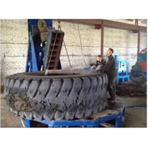 China Scrap Shear Waste Tyre Recycling Machine Hydraulic Tire Cutting Machine For Rubber Hose supplier