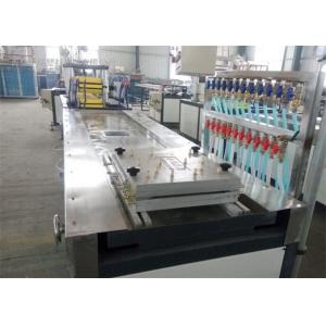 CE UL Plastic Board Extrusion Line , PVC Board Making Machine For Furniture