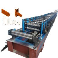 China Storage Racking System 1.0mm-2.0mm Laser Welding Step Beam Roll Forming Machine on sale