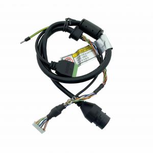 Custom Waterproof Output Cable Assembly For Ip Camera Rj45f/3.5-4pin Terminal Block 038