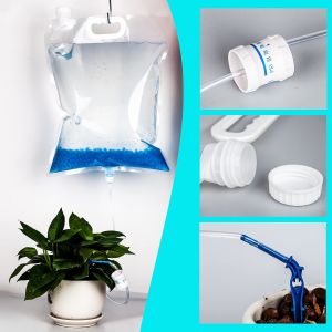 China Extra Large Plant Drip Irrigation Bag Automatic Watering Bags Self Automatic Watering System Drip Irrigation Device With Adjustable Valve Switch For Gardening Flower Outdoor, Clear wholesale