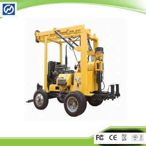 Trailer mounted 0-600M High Quality Water Well Drilling Rig and Rock Core Drilling Rig