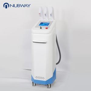China Multifunctional 3 handles ipl laser hair removal machine by Beijing Nubway laser ipl hair supplier