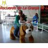 China Hansel stuffed animal ride electric big ride-on horse wholesale