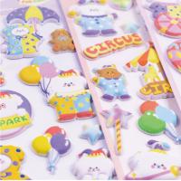 China Children'S Cartoon 3d Three Dimensional Stickers Cute Bubble Stickers Powerful Manufacturers on sale