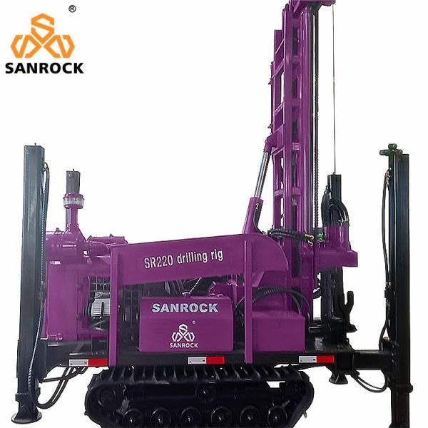 Manufacturer Water Well Rig Hydraulic Bore hole 220Meters Deep Water Well