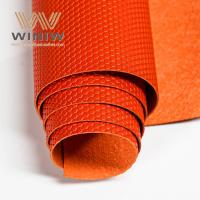 China Microfiber Faux Leather Fashion Fabric Material For Garments Making on sale