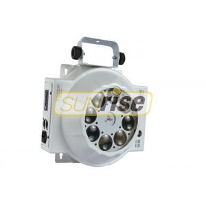 China 8 Eyes 3W LED Effect Light Unlimited Rotation Gobo Light / Stage DJ Lighting supplier