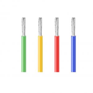 China Tinned Copper Silicone Electrical Wire , UL Listed 26 AWG Silicone Flexible Cable supplier