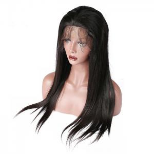 China Brazilian Straight Lace Front Human Hair Wigs Bleach Knots And Baby Hair supplier