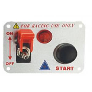 China Automotive Racing Switch Panel With Flip Up Cover , Racing Toggle Switch supplier