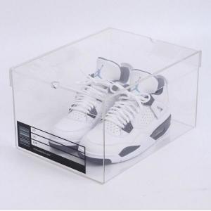 China High quality Acrylic Shoe box, 3mm Acrylic Shoe Drawer Box supplier