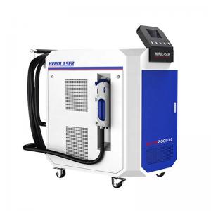 China 500w 1000w 1500w Pulse Laser Rust Removal Machine For Paint Oil Herolaser supplier