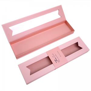 Hair Extension Bundles 150gsm Book Shaped Gift Box with Clear Window
