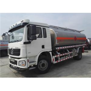 China Shacman 4x2 6 Wheels 15000l Tanker Truck Trailer , Fuel Tank Trailer Bowser supplier