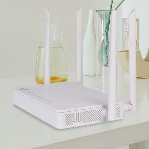 China FTTH Wireless 4GE Gepon Dual Band ONU Modem 4pots Voip Wifi Router supplier