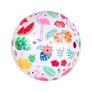 Custom Printed PVC Toy Ball Inflatable Beach Ball Bouncing 18cm - 30cm