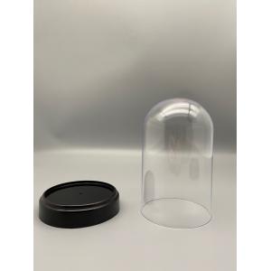 China Injection Molding Plastic Dome Bell Jar Transparent For Christmas supplier