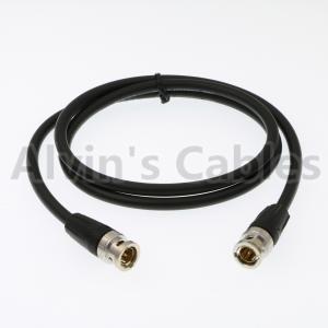 China 12G HD SDI BNC To BNC Male Video Coaxial Cable For 4K Video Camera 19 Inches supplier