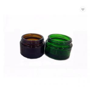 cream jar comestic 30ml  Clear, Amber,  Cobalt,  blue, Green color