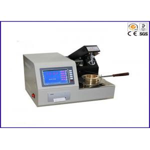 China EN ISO 2592 ASTM D92 Automatic Cleveland Open Cup Flash Point Testing Equipment supplier
