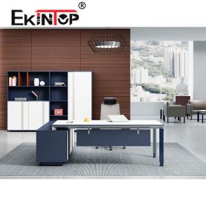 China Luxury Modern Contemporary Executive Office Desk Multifunctional For Officeworks supplier