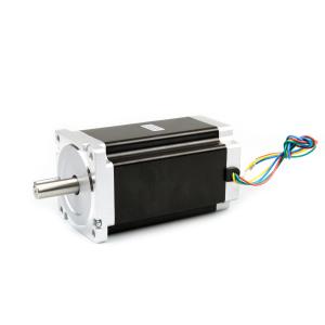 China Nema 34 2 Phase Hybrid Stepper Motor , High Torque 12.2N.M 1.8 Degree 86mm With 8 Wires wholesale