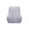 Soft Back Massage Memory Foam Cushion Pads Lumbar Support Linen Cover
