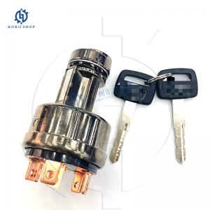 China PC200-8 Ignition Switch 08086-10000 Starter Switch For KOMATSU PC200 PC210 PC240-7 -8 Excavator Spare Parts supplier