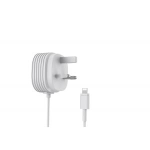 White Lightning CE 5V2.4A iPhone Charger UK Adapter