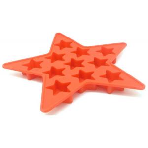 China Pentagram silicone mold chocolate ice cube mold creative little star baking ware SB-084 supplier