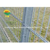 China 2D Green 868/656 Double Wire Welded Mesh Fence PVC Coated 3000m Width on sale