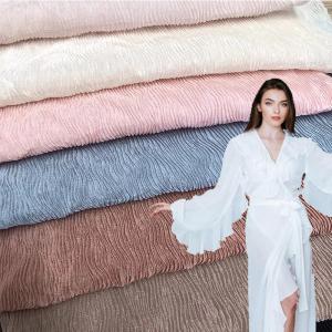 Fashion Polyester Chiffon Crepe Woven Fabric 80-120gsm Crepe Lining Material