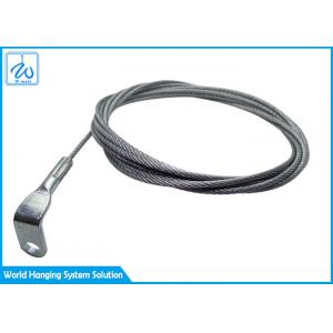 China Big Pull 7x7 Stainless Steel Wire Rope Assembly With 90 Degree Bending Terminal supplier