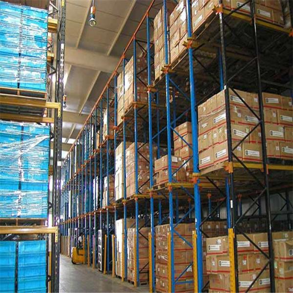 High Space Double Deep Pallet Racking Adjustable Drive In Racking
