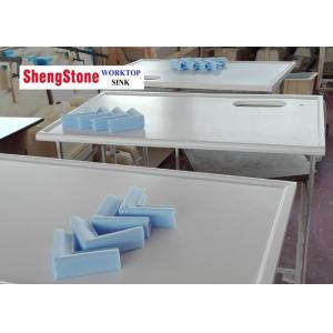 Acid Resistant Ceramic Table Top , Ceramic Countertop Grey Color