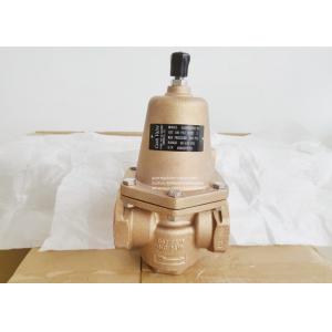 China E55 Model Cash Valve Clean Oxygen Gas Pressure Regulating Valve / Bronze Body Material From Emerson Fisher supplier