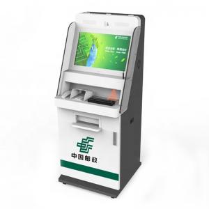 60GB 125GB Self Service Smart Bank ATM Cash Deposit Machine High Safety