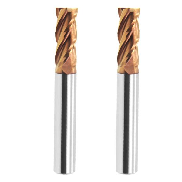 High Precision Single Flute Spiral End Mill CNC Router Bit For Wood