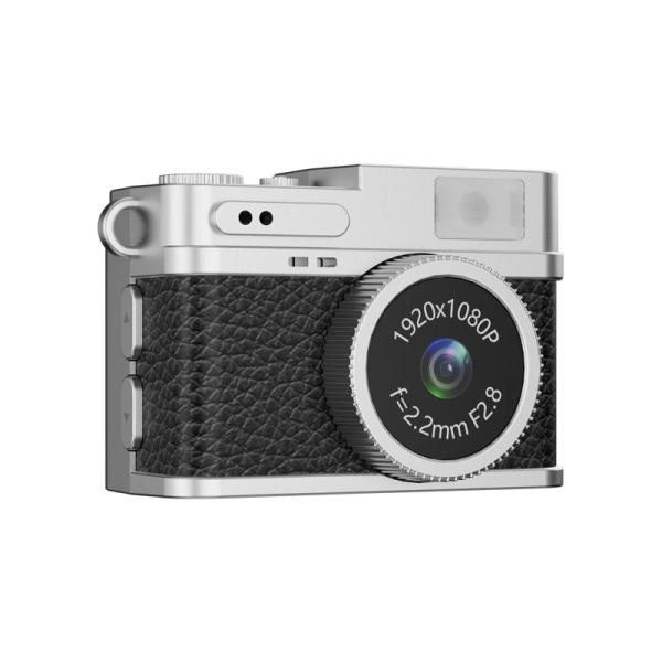 Mini cámara 1080P Grabadora de vídeo de bolsillo con pantalla de color IPS de 0,96 pulgadas con flash LED