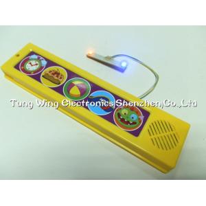 China Funny Monster 5 push button sound module With 2 LED for sound board books supplier