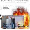 Oem Large Fireproof Cash Pouch Fireproof Bag For Documents Lipo Battery,Safe